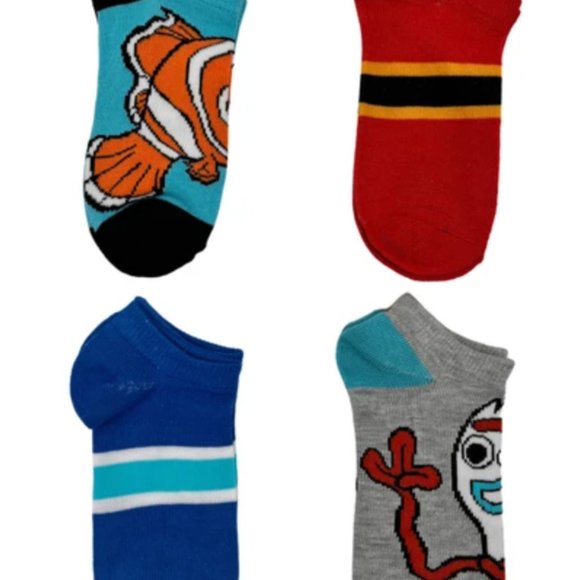 10 Pixar Boys Club Ankle Socks in shoe sizes 10-4 - Picture 3 of 3